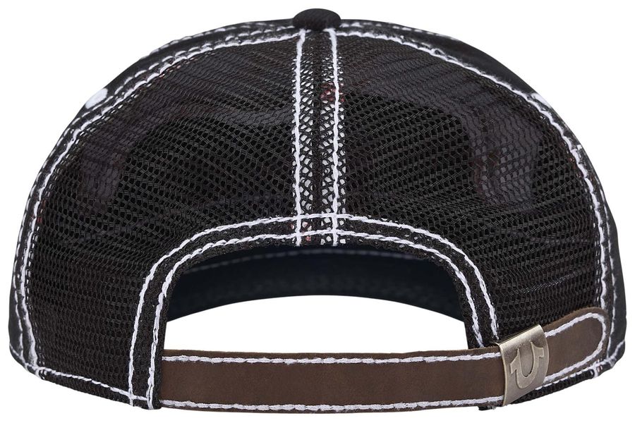 Supreme True Religion Mesh Back 6-Panel Cap Black