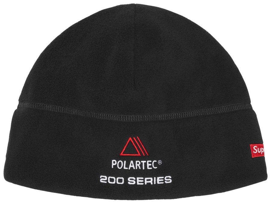 Supreme Polartec Sport Beanie Black FW25