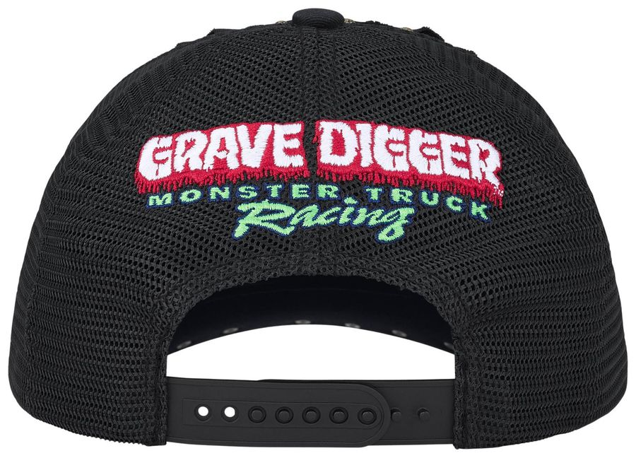 Monster Jam Grave Digger Mesh 5-Panel Cap SS26