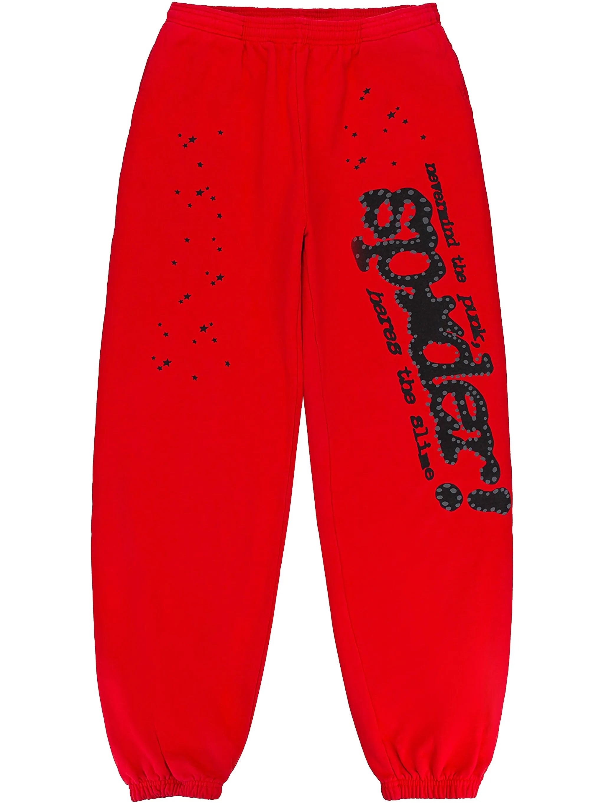 Sp5der P*NK V2 Red Sweatpant