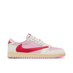 Travis Scott x Air Jordan 1 Retro Low OG 'Sail Tropical Pink'