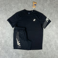 ASICS 'Black' Short Set