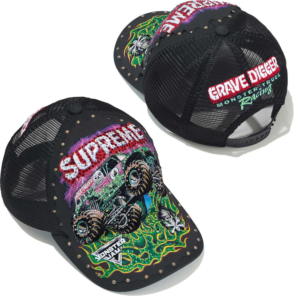 Monster Jam Grave Digger Mesh 5-Panel Cap SS26
