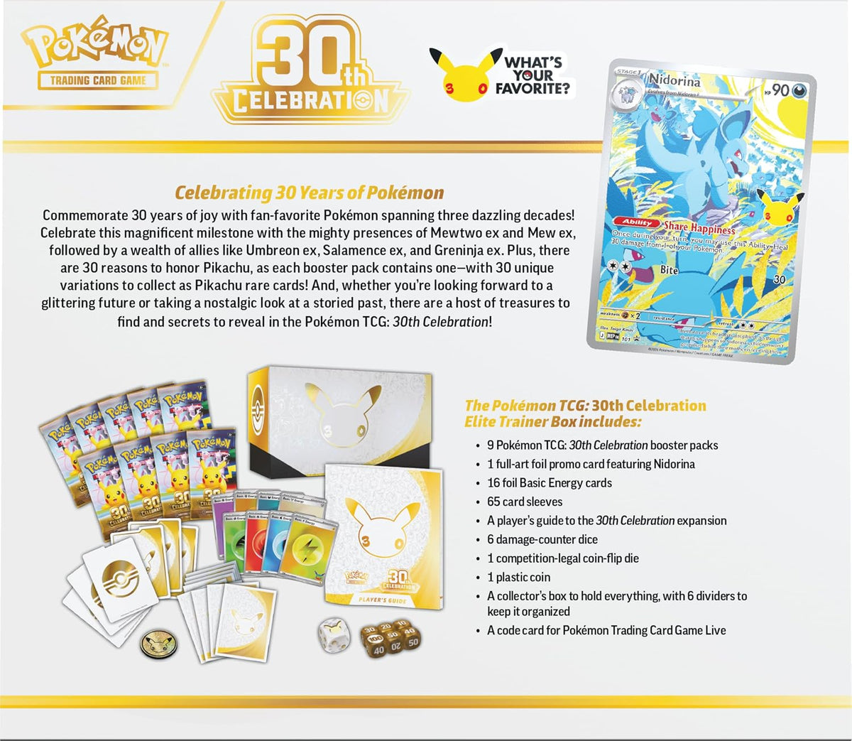30th Celebration Elite Trainer Box