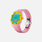 Baby Pink Ceramic Strap Swatch x AP Royal Pop 'OTG ROZ'