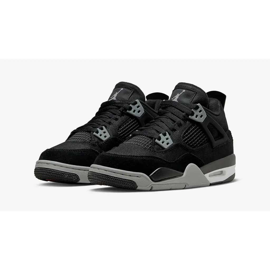 Air Jordan 4 Retro GS 'Black Canvas' (2022)