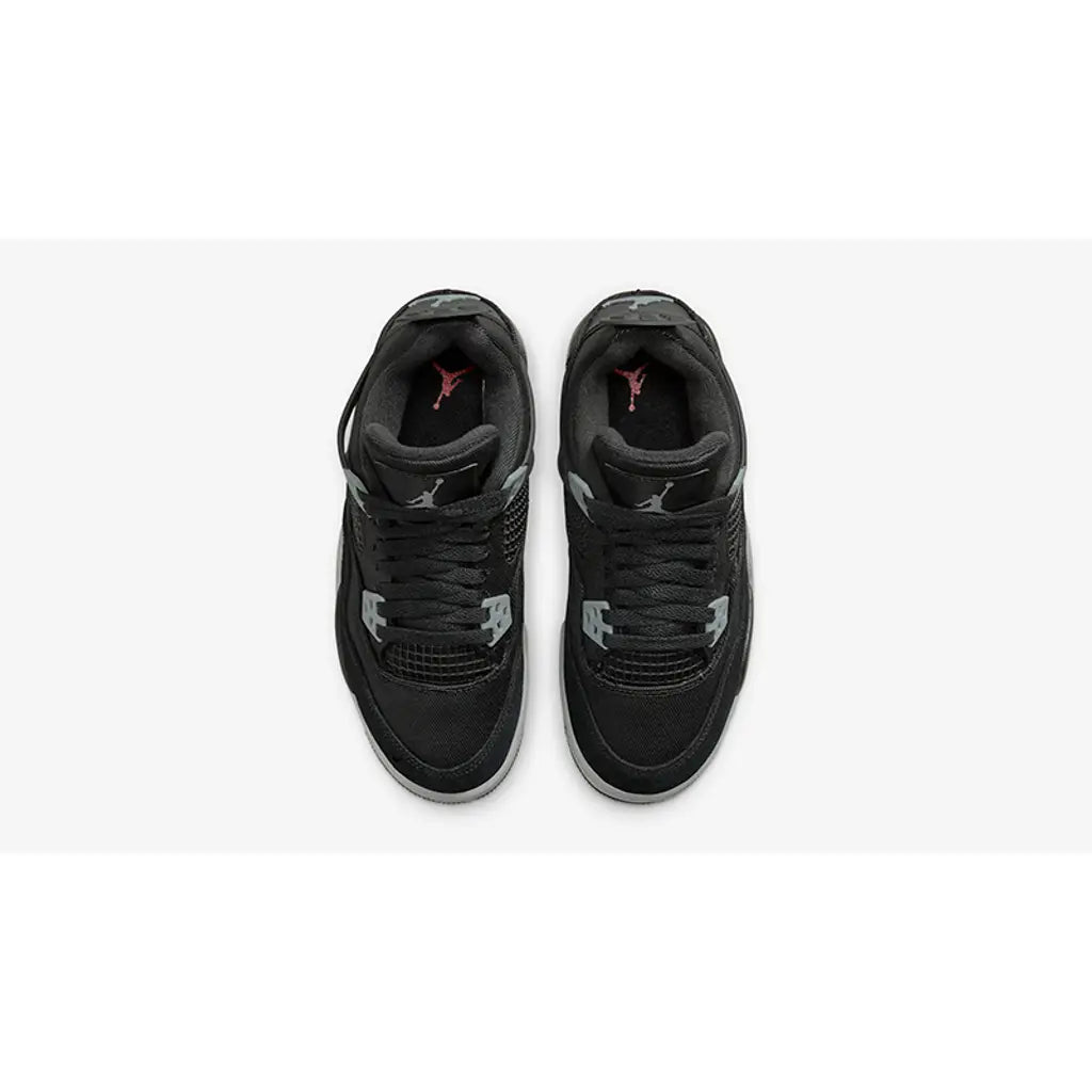Air Jordan 4 Retro GS 'Black Canvas' (2022)