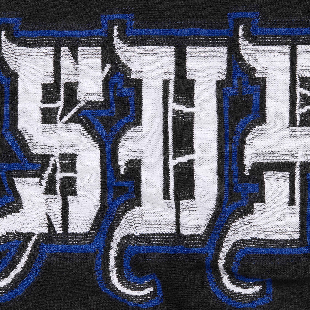 Supreme Intarsia Sleeve L/S Top (FW25) Black