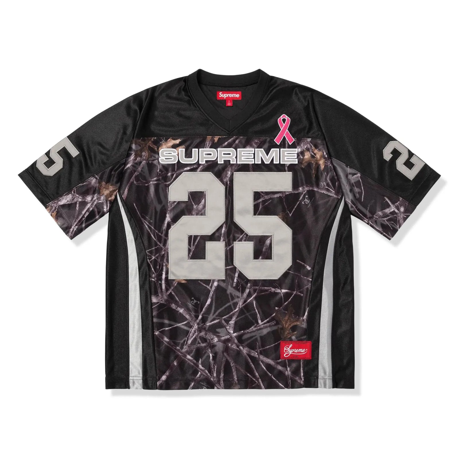 Supreme Breast Cancer Awareness Football Jersey Black